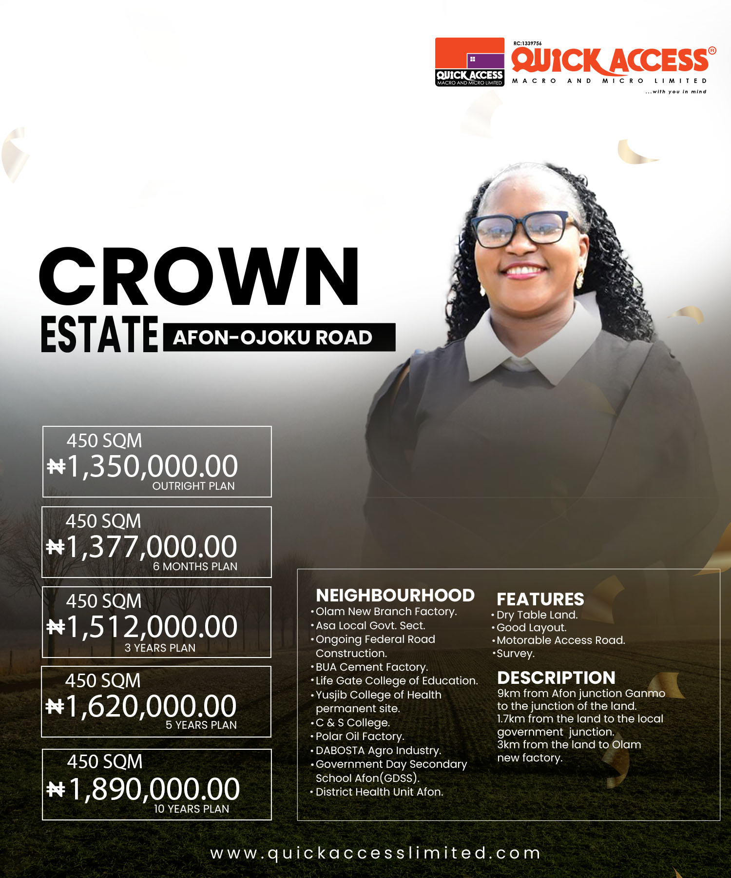 CROWN ESTATE PLOT 74 450 SQM
